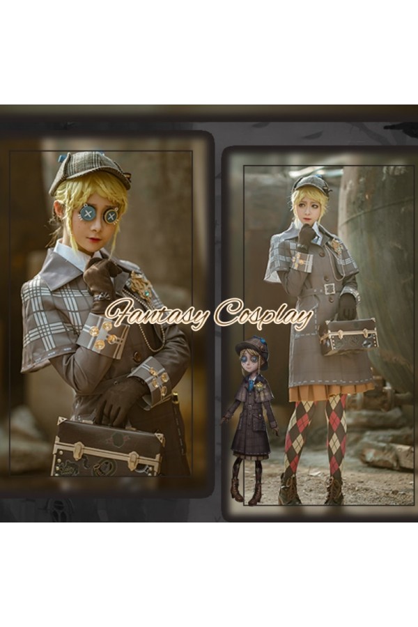 Identity V Gardener Lady Truth British Detective Style Outfit Cosplay Costume 2